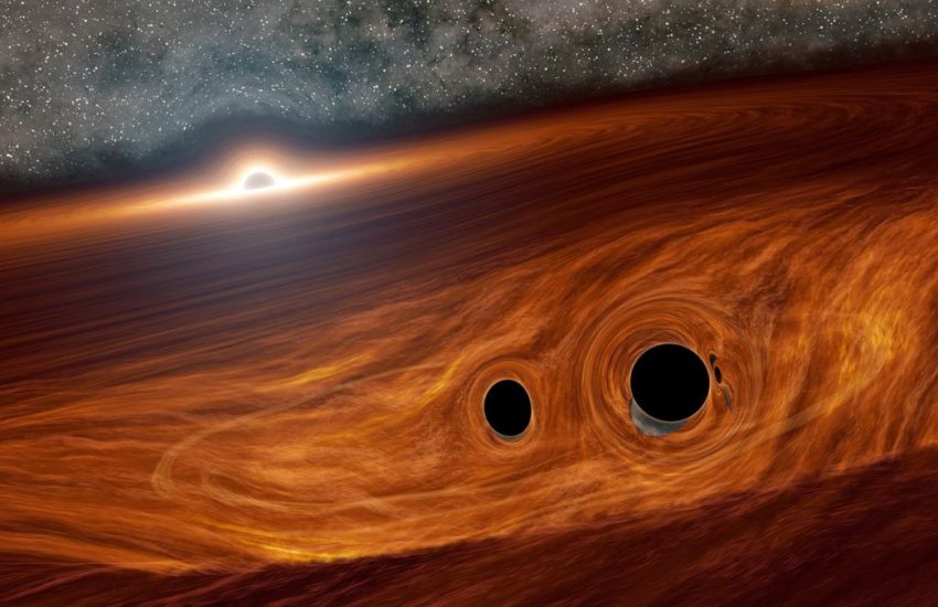 Scientists spot flash of light from colliding black holes. But how?