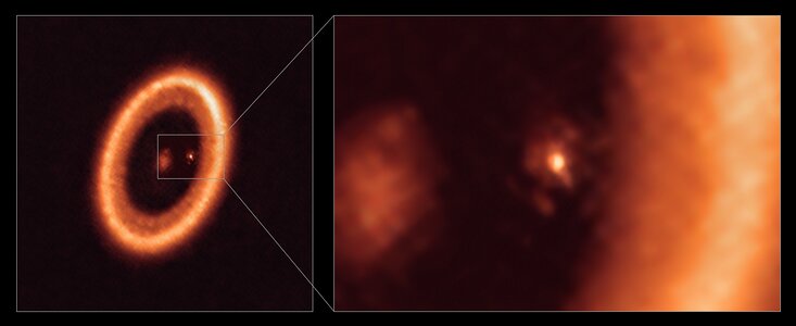 You are currently viewing Astronomers make first clear detection of a moon-forming disc around an exoplanet