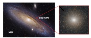 Read more about the article Intermediate mass black hole in the centre of M31’s largest globular cluster