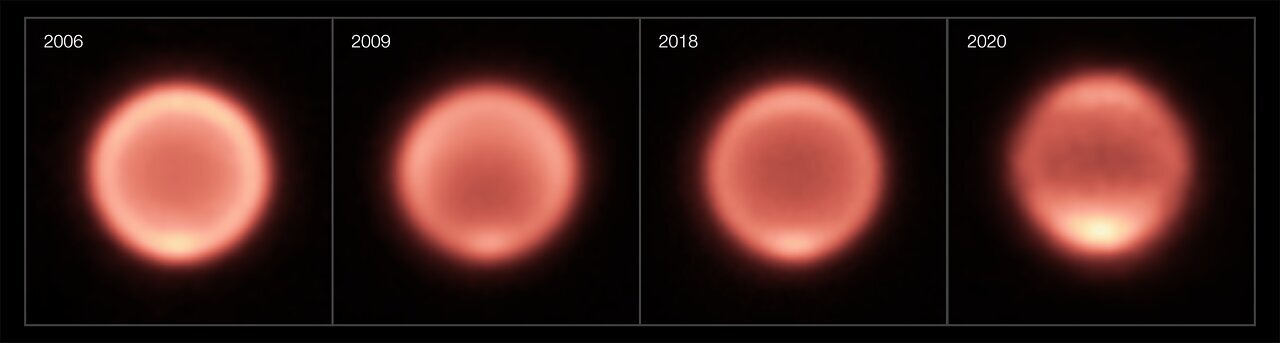 Read more about the article Astronomers capture surprising changes in Neptune’s temperatures